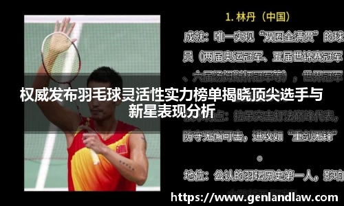 权威发布羽毛球灵活性实力榜单揭晓顶尖选手与新星表现分析